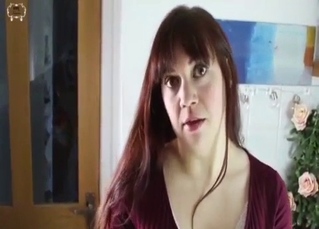 Cute redhead stepdaughter sucks in POV mode