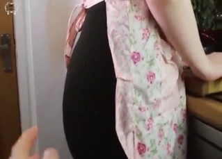 Cute redhead stepdaughter sucks in POV mode